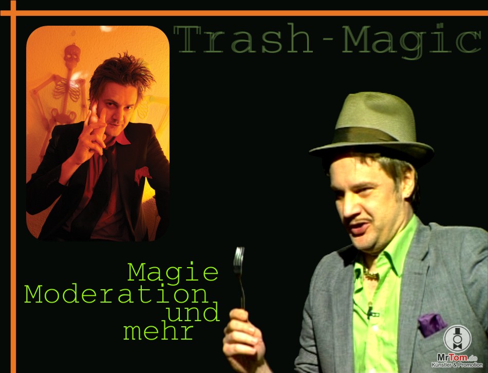 Comedian, Comedy-Zauberer, Variet�-Zauberer... schr�g, skuril - ein Volltreffer